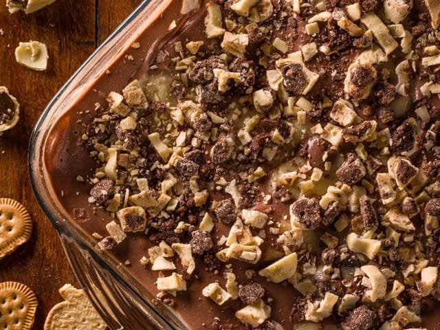 Sobremesa de chocolate